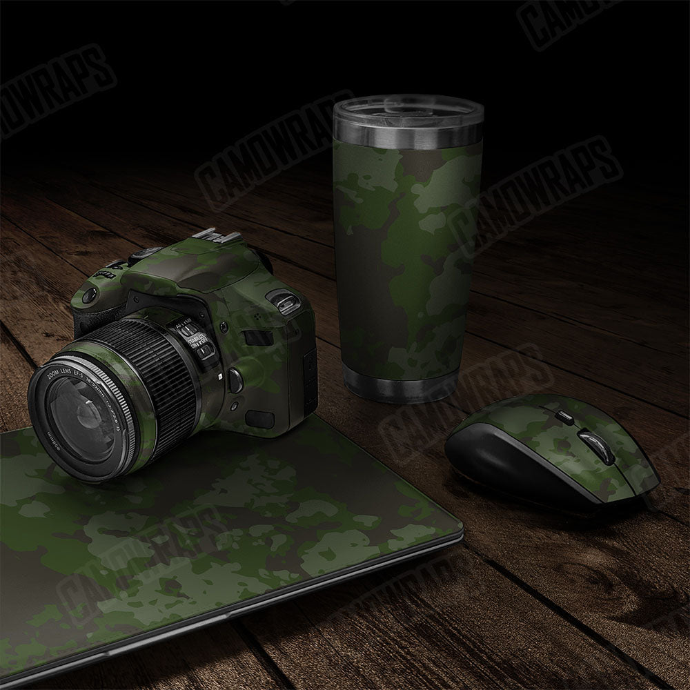 Treetop Army Dark Green Gear Skin Vinyl Wrap