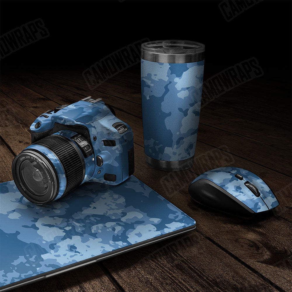 Treetop Cool Blue Gear Skin Vinyl Wrap