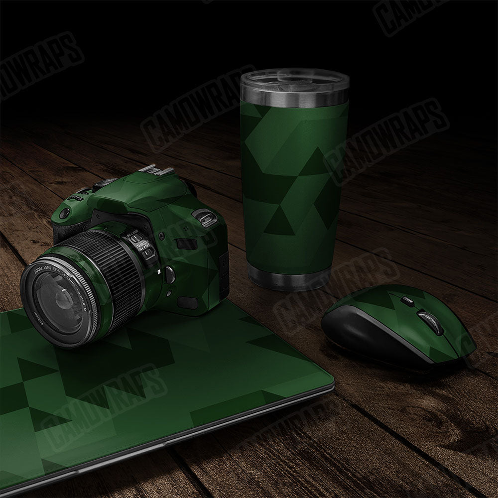 Triangle Elite Green Gear Skin Vinyl Wrap