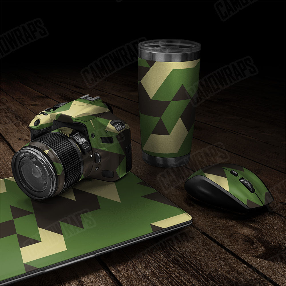 Triangle Jungle Gear Skin Vinyl Wrap