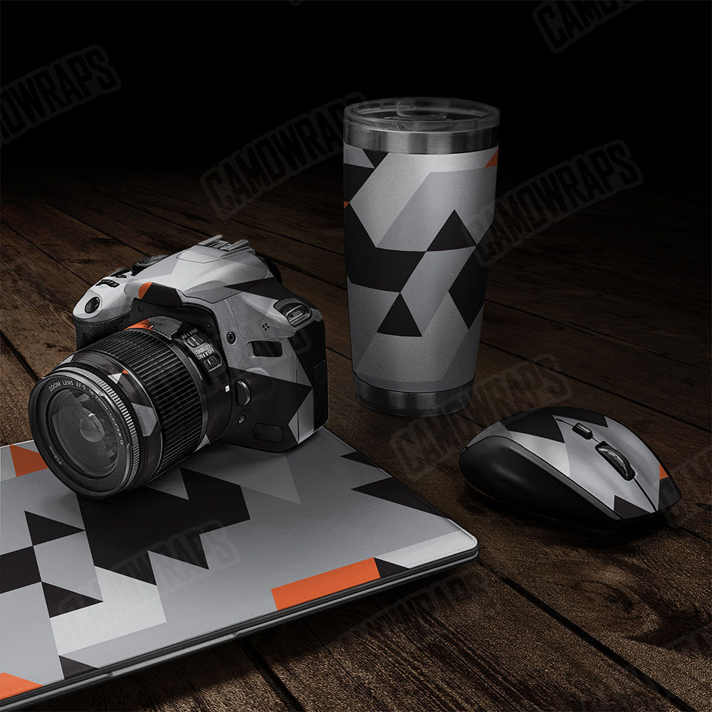 Triangle Urban Orange Gear Skin Vinyl Wrap