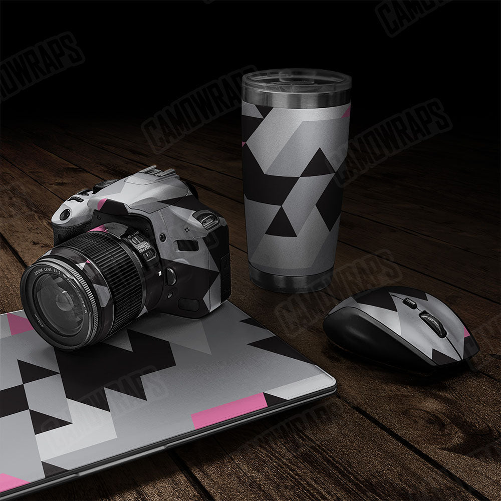 Triangle Urban Pink Gear Skin Vinyl Wrap