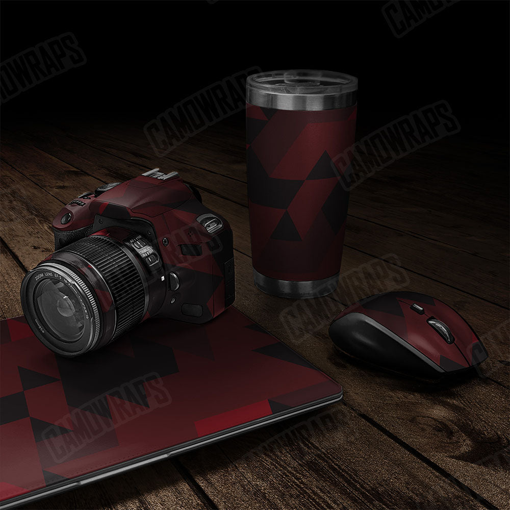 Triangle Vampire Red Gear Skin Vinyl Wrap
