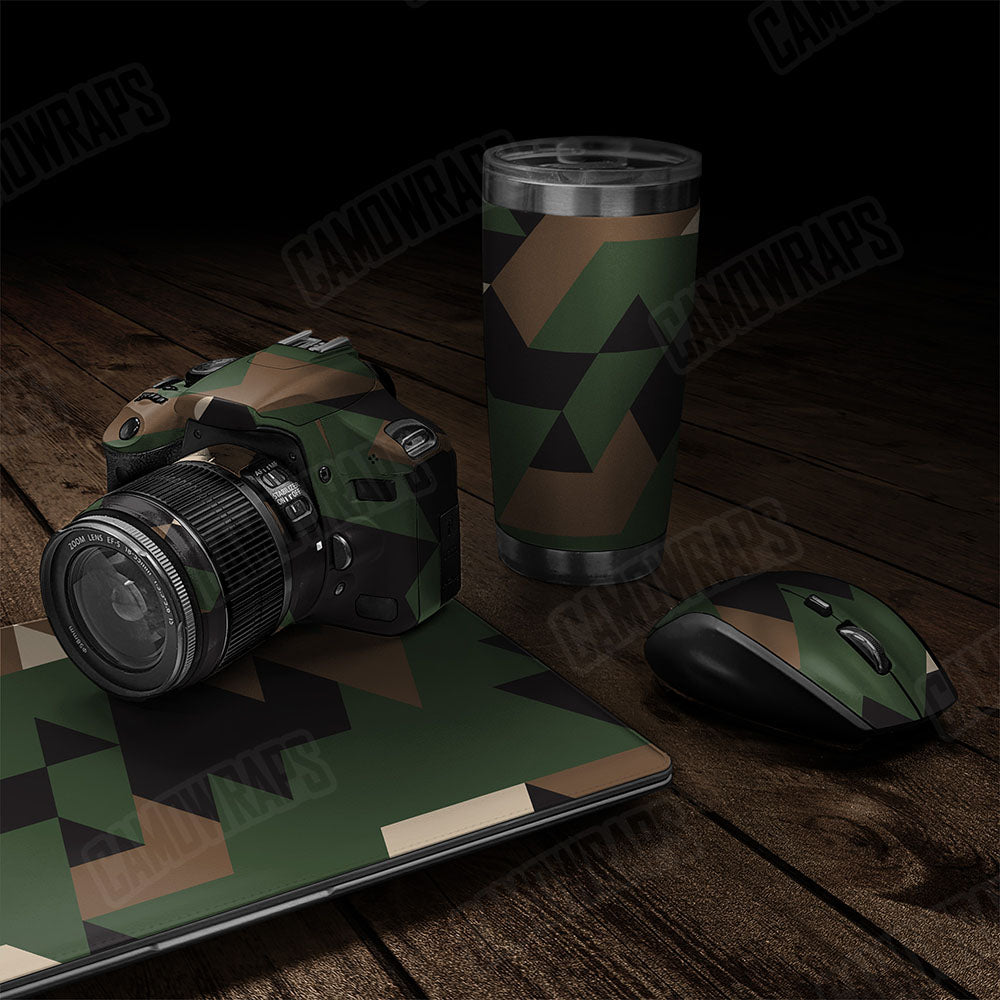 Triangle Woodland Gear Skin Vinyl Wrap