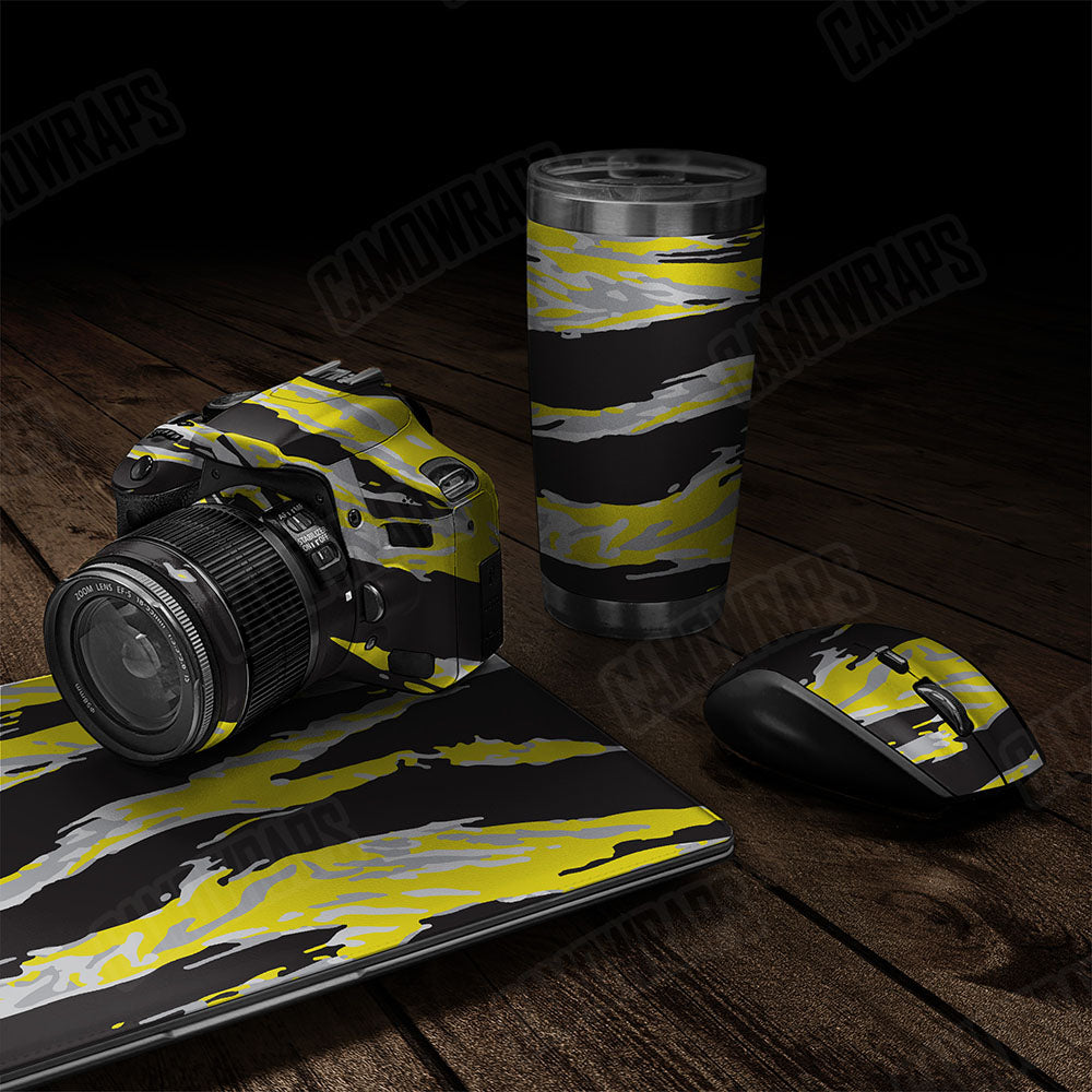 Vietnam Tiger Stripe Yellow Tiger Gear Skin Vinyl Wrap