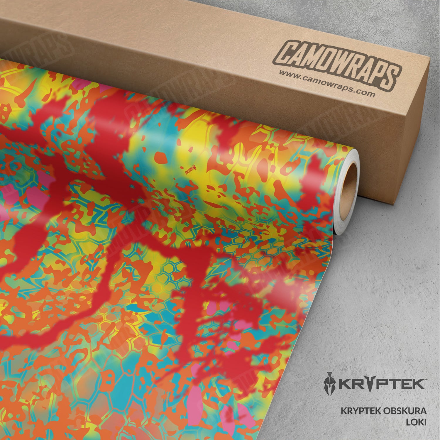 Kryptek Loki vinyl wrap
