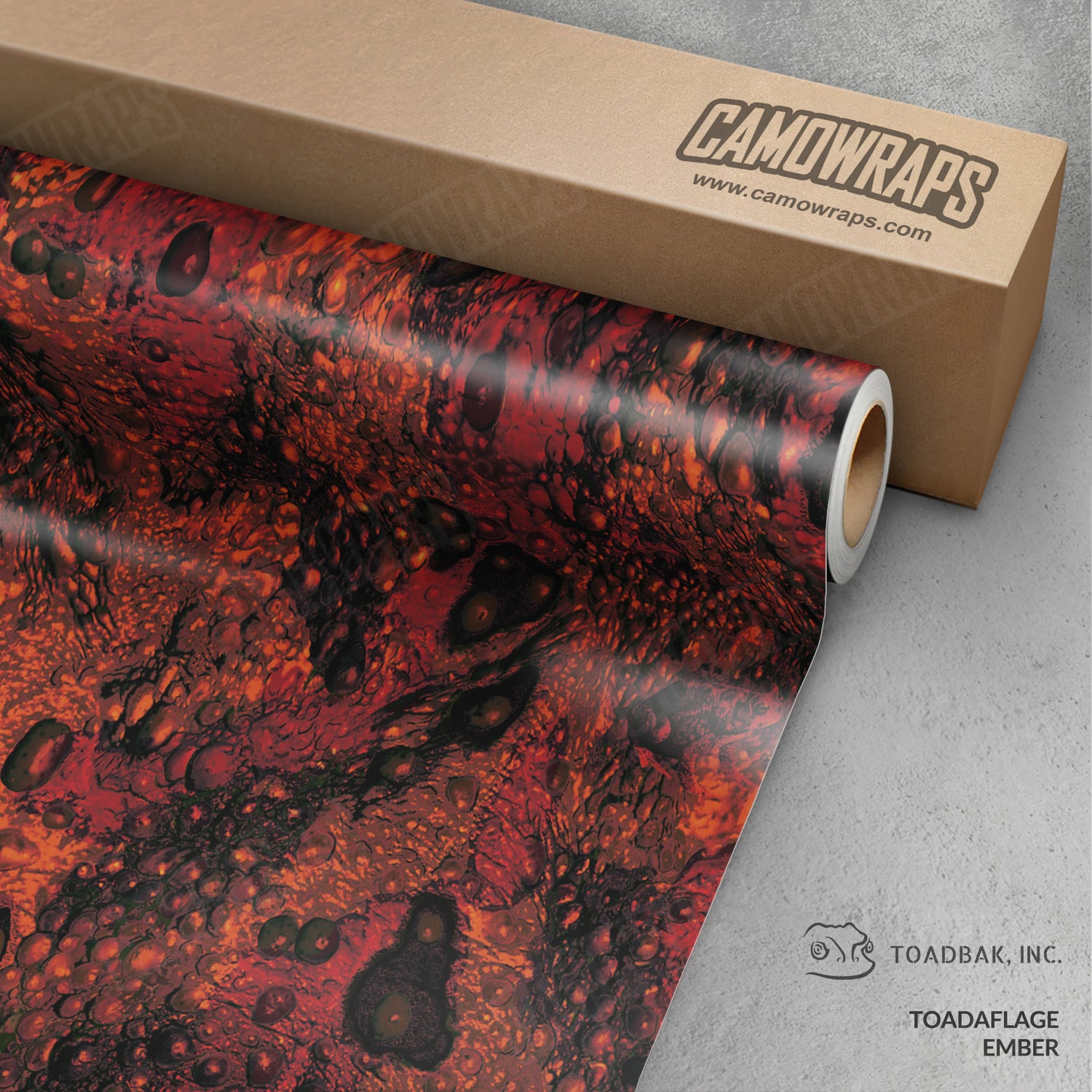 Toadaflage Ember Camo Vinyl Wrap