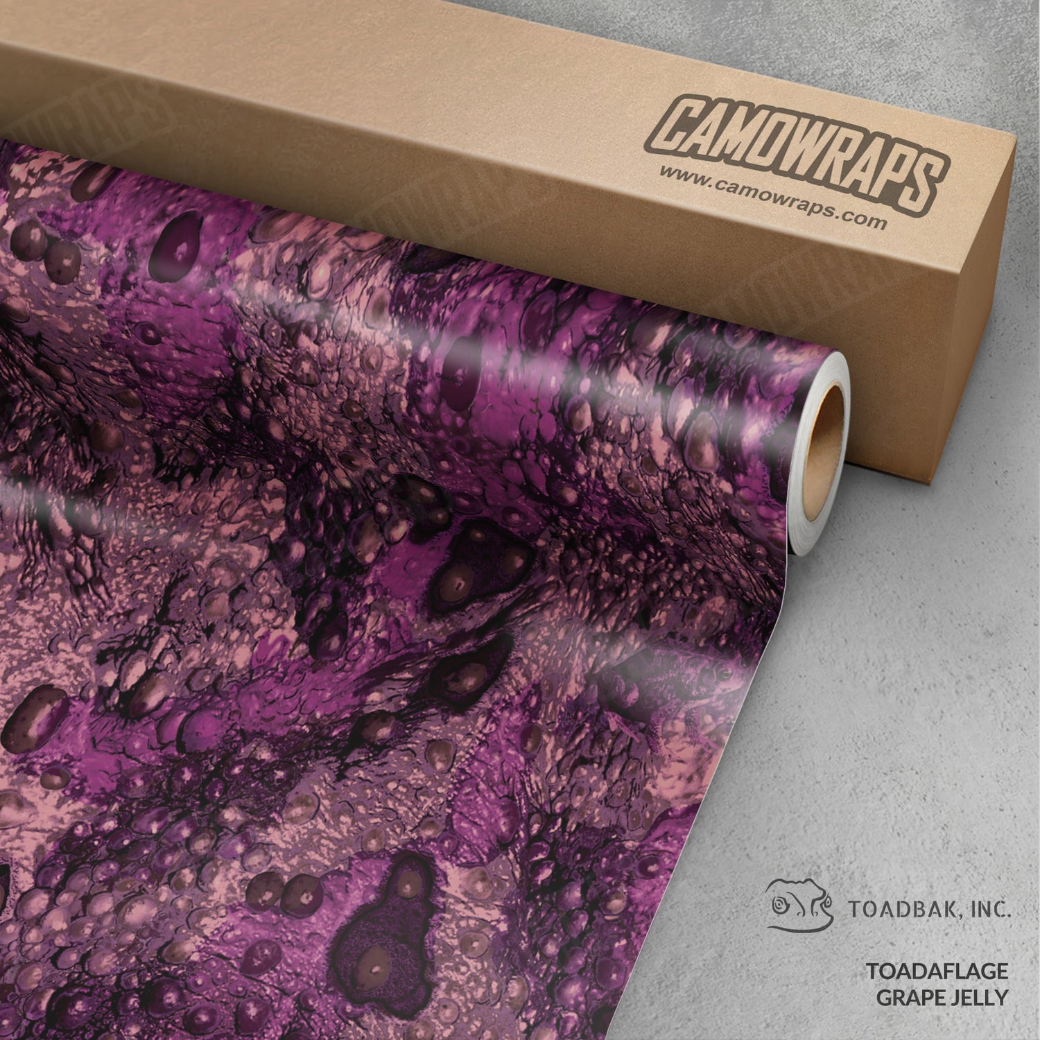 Toadaflage Grape Jelly Camo Vinyl Wrap