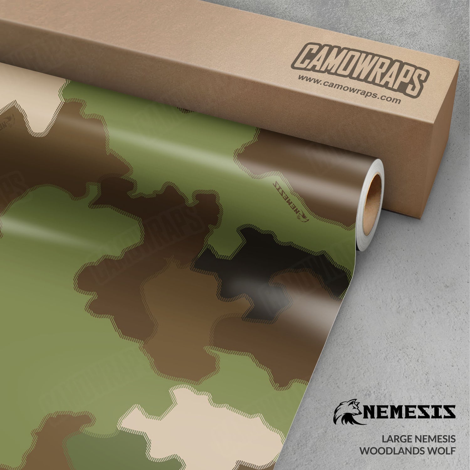 Nemesis Camo Vinyl Wraps