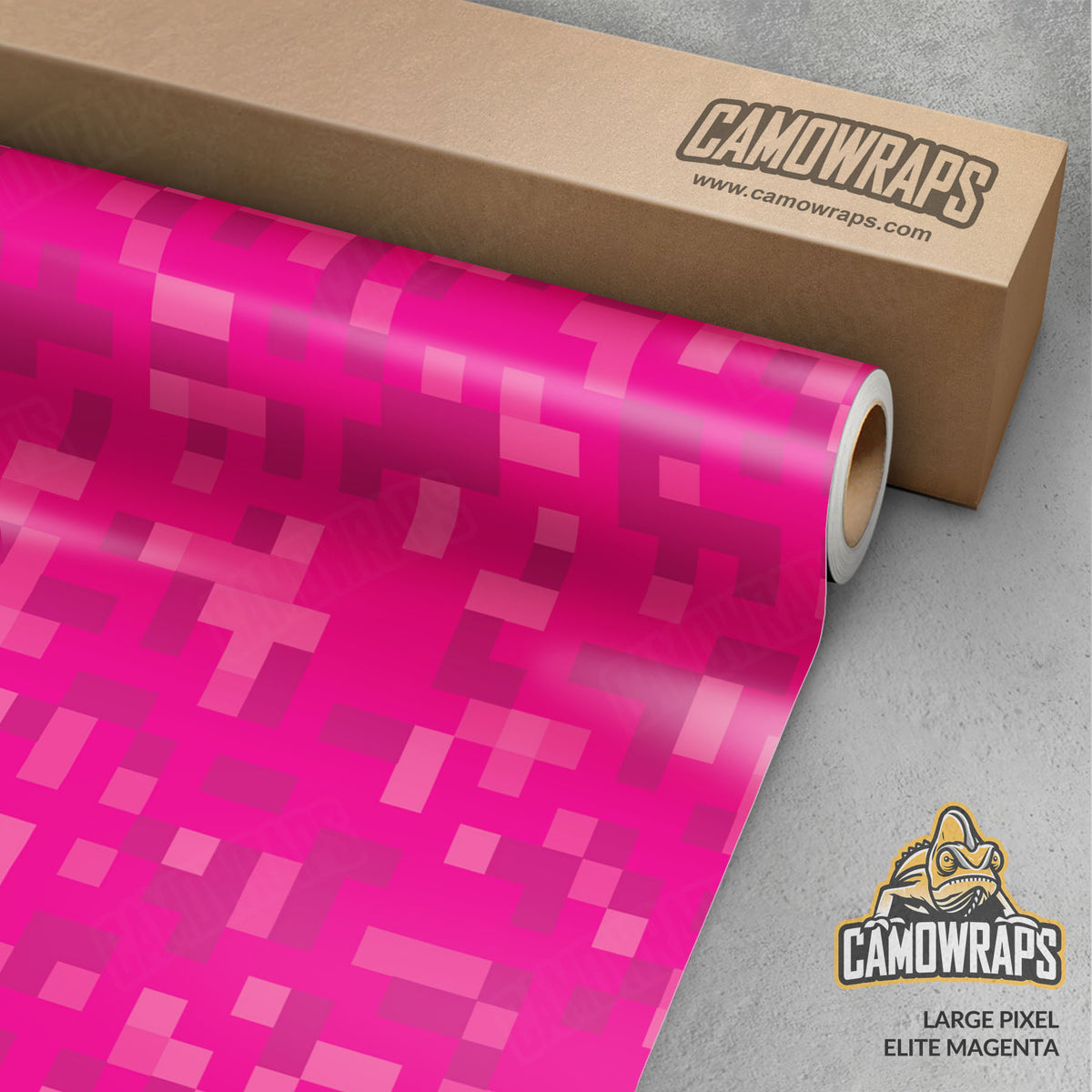 Pixel Elite Magenta Gun Skin Vinyl Wrap