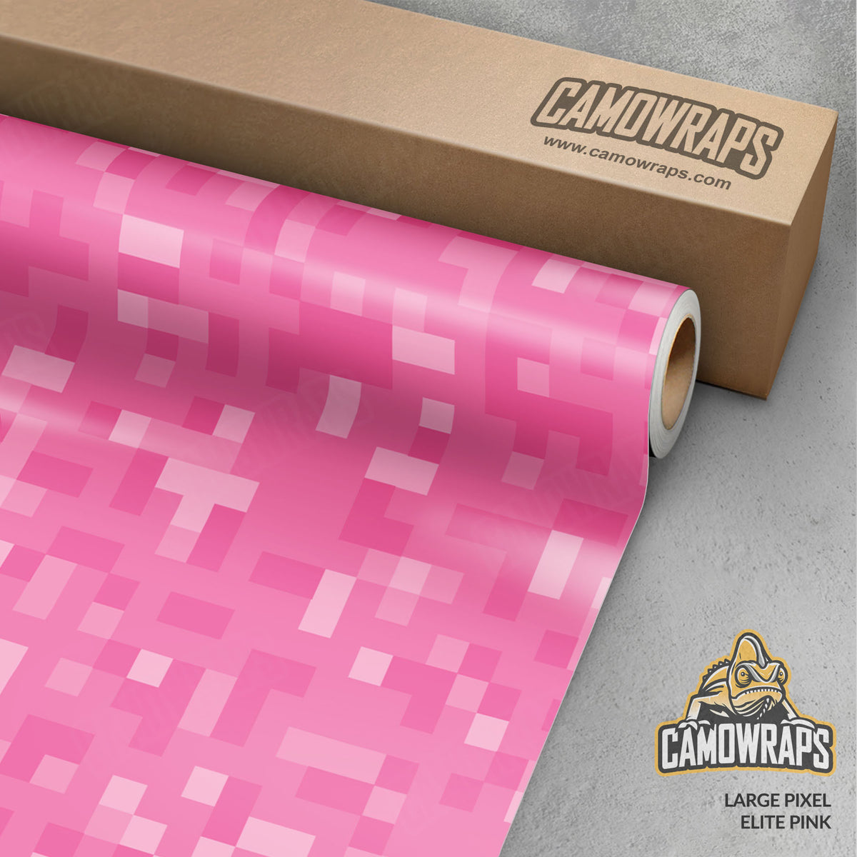 Pixel Elite Pink Gun Skin Vinyl Wrap