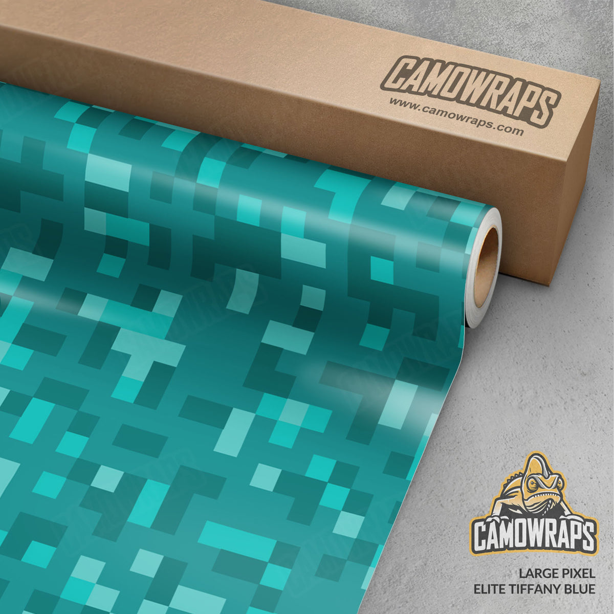 Pixel Elite Tiffany Blue Gun Skin Vinyl Wrap