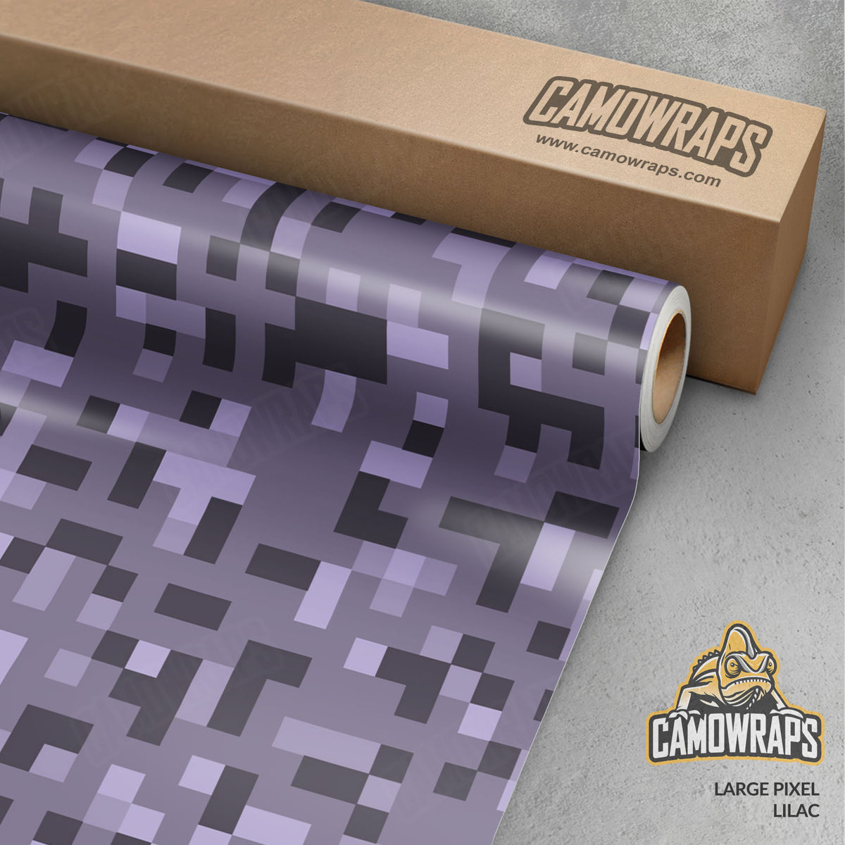 Pixel Lilac Gun Skin Vinyl Wrap