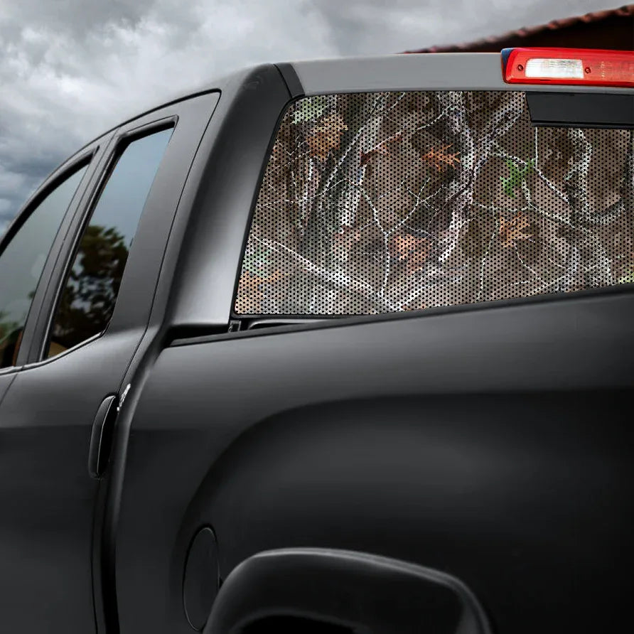 rear window graphic camo