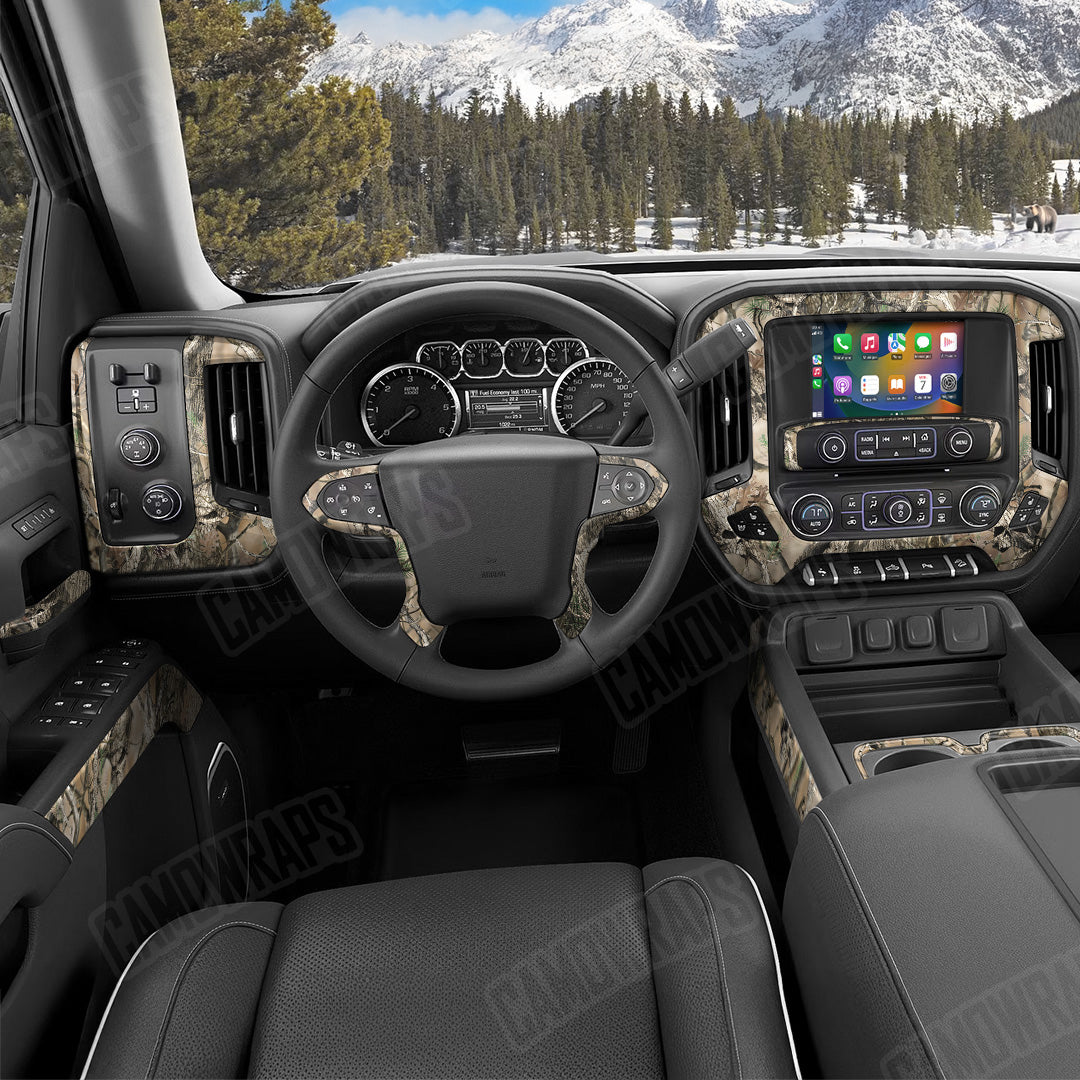 Nature Voodoo Camo Car Interior Skin