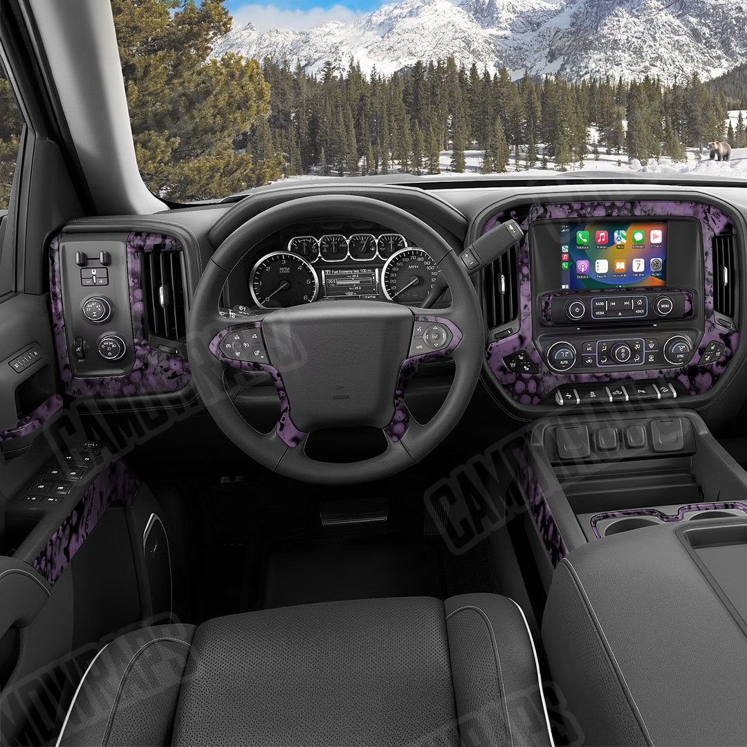 Pulse Galaxy Camo Car Interior Skin