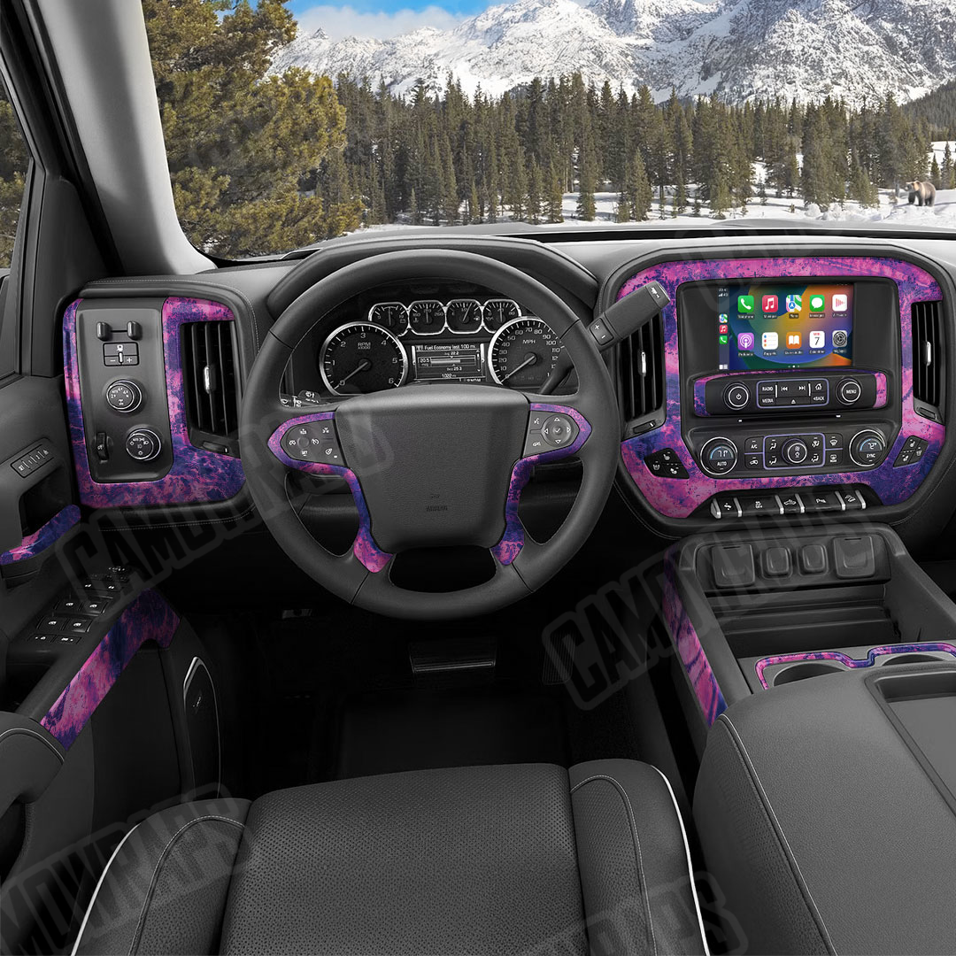 Realtree XTREME Galaxy Camo Car Interior Skin