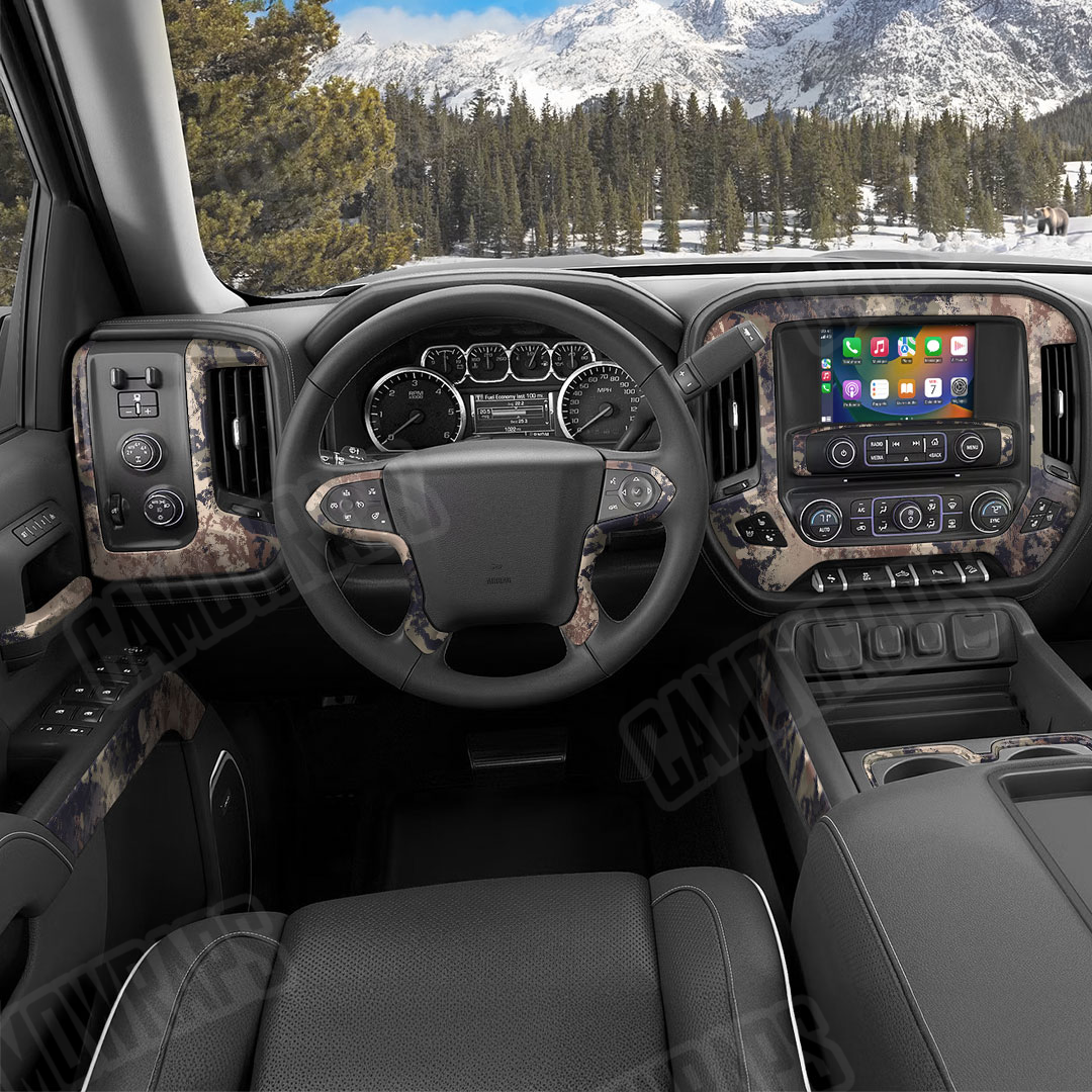 Substrate Saigon Camo Car Interior Skin