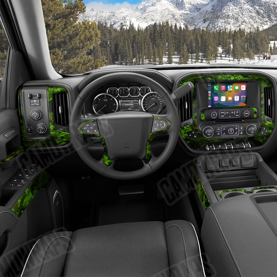 Substrate Saskatoon Camo Car Interior Skin