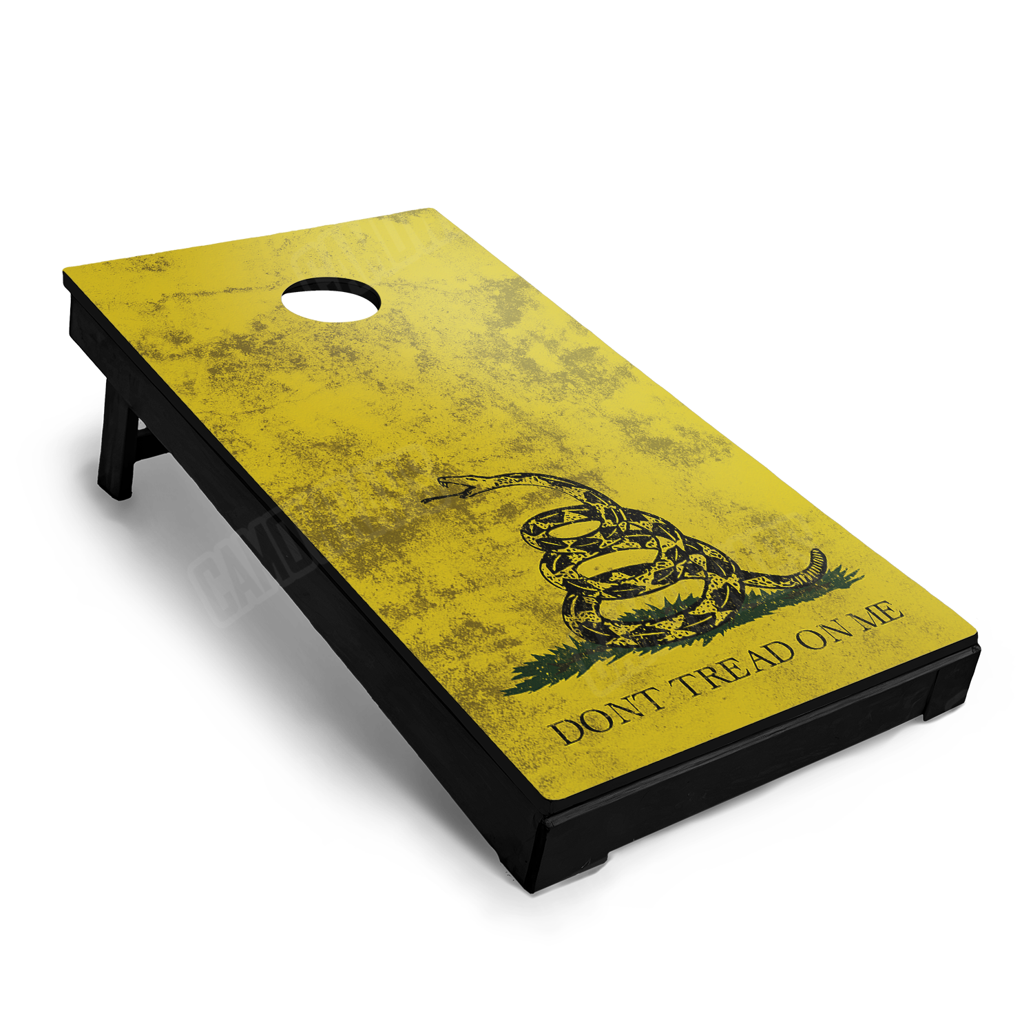 dont tread on me cornhole board