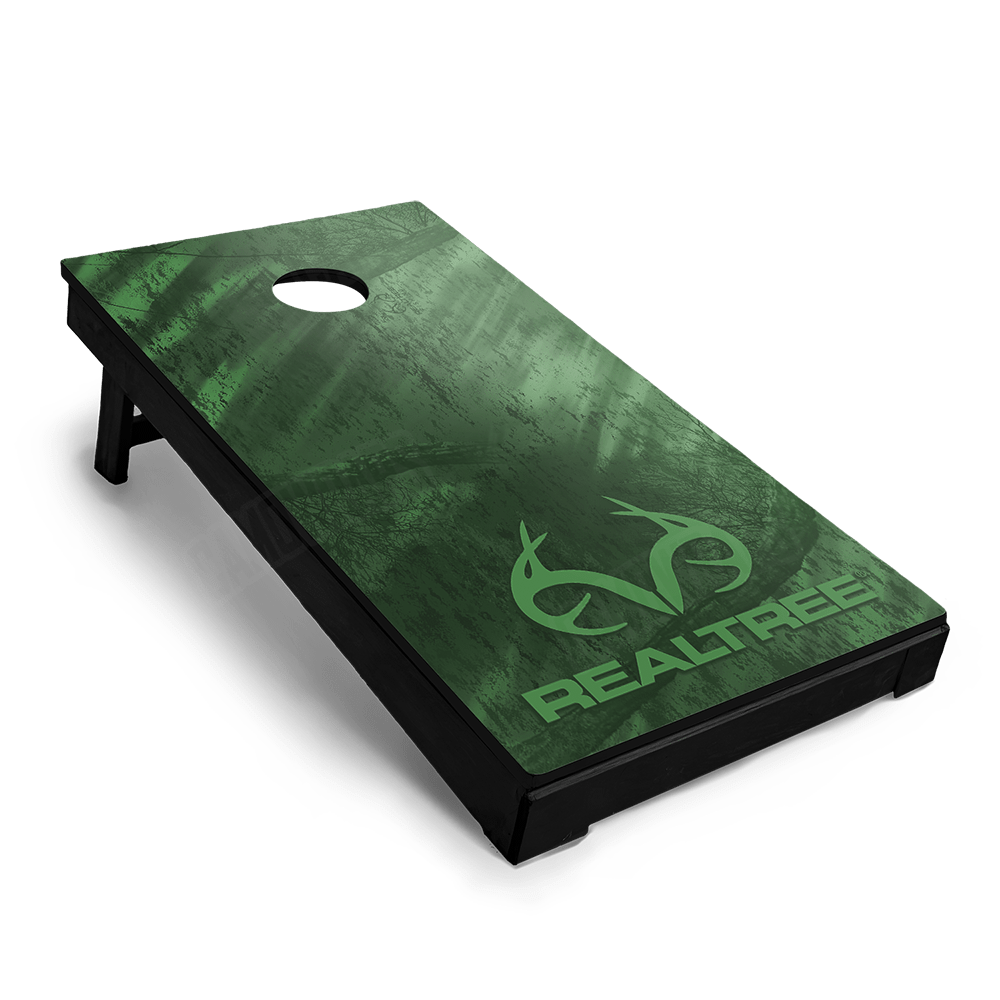 Realtree Fishing Green Cornhole Vinyl Wrap