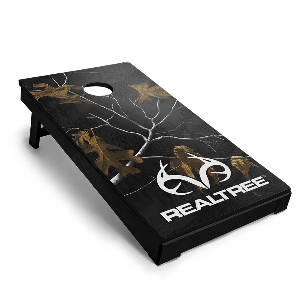 Realtree XTRA Colors Black Cornhole Vinyl Wrap