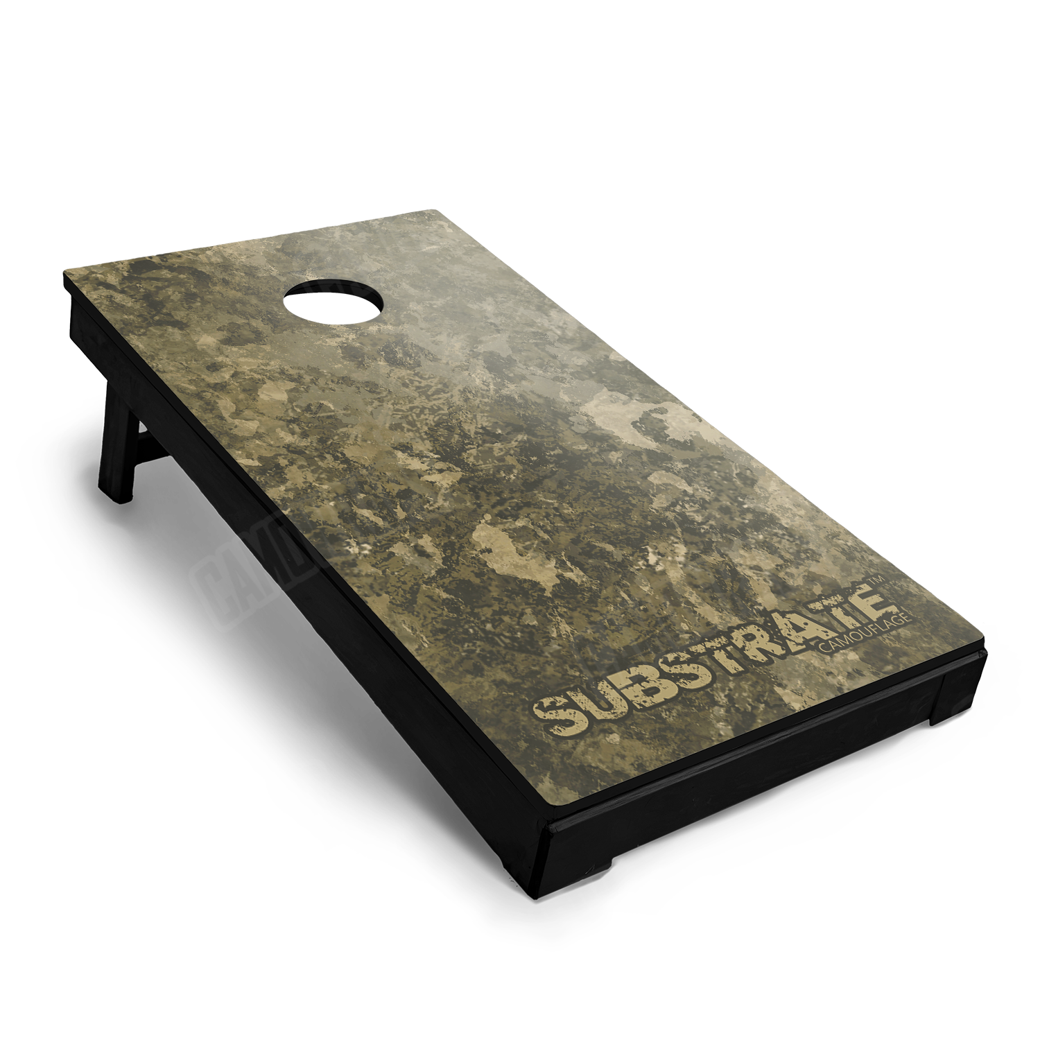 Substrate Sandstone Cornhole Vinyl Wrap
