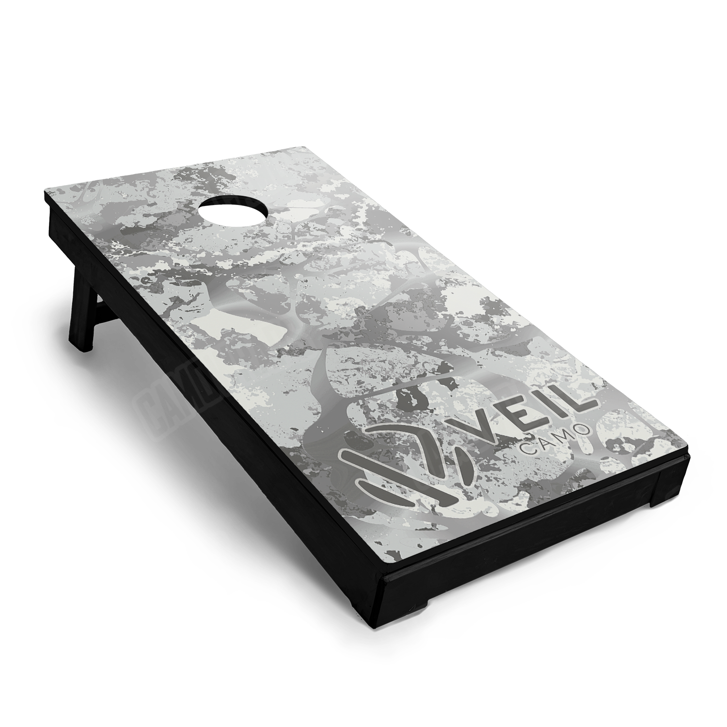 Veil Stoke Whiteout Cornhole Vinyl Wrap