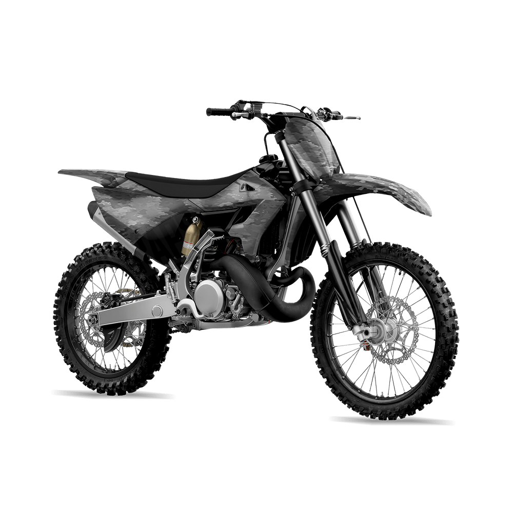A-TACS Ghost Camo Dirt Bike Vinyl Wrap