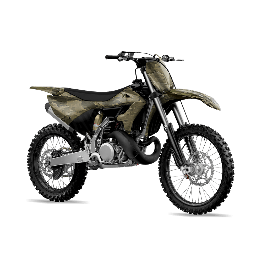 A-TACS iX Camo Dirt Bike Vinyl Wrap
