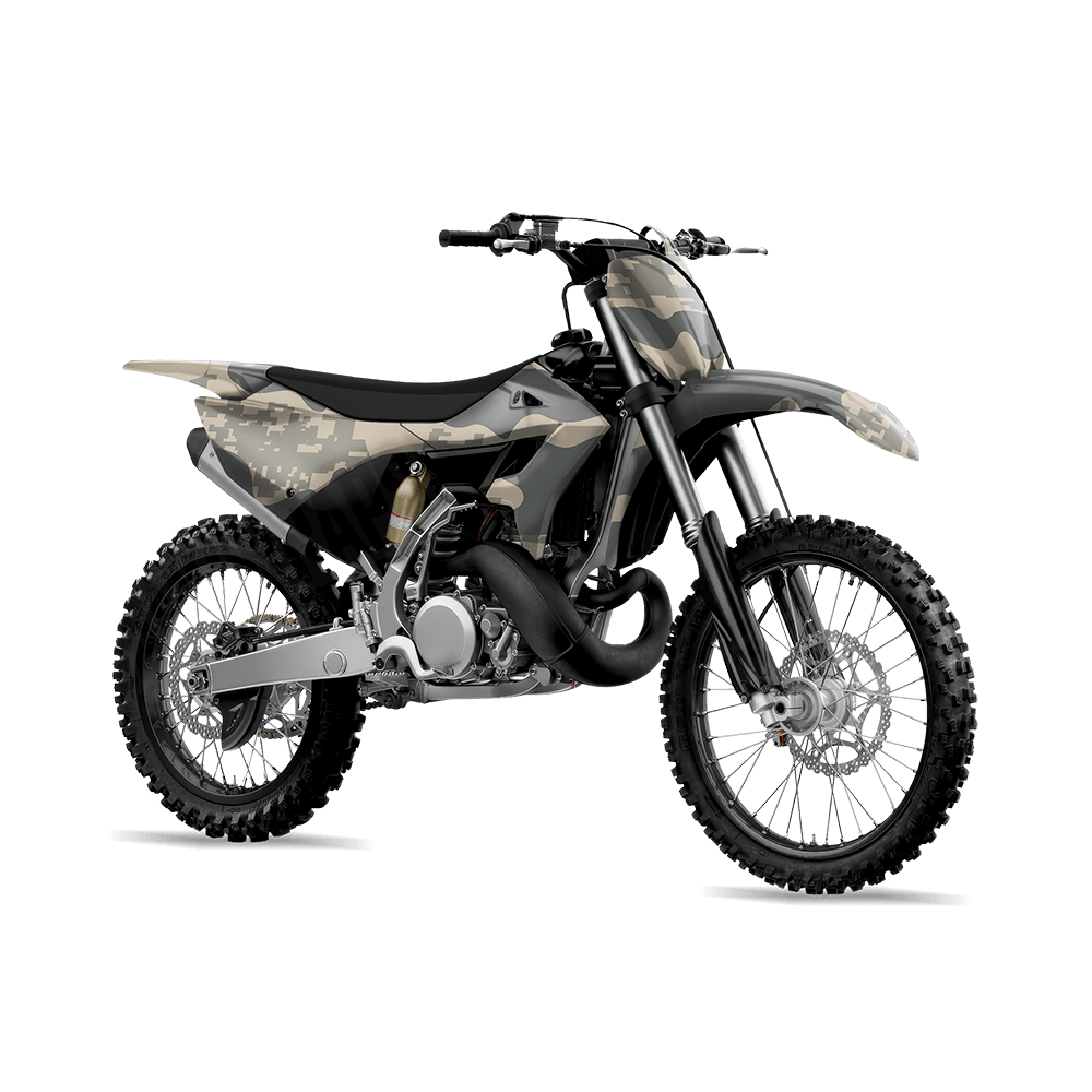Compound Army Camo Dirt Bike Vinyl Wrap