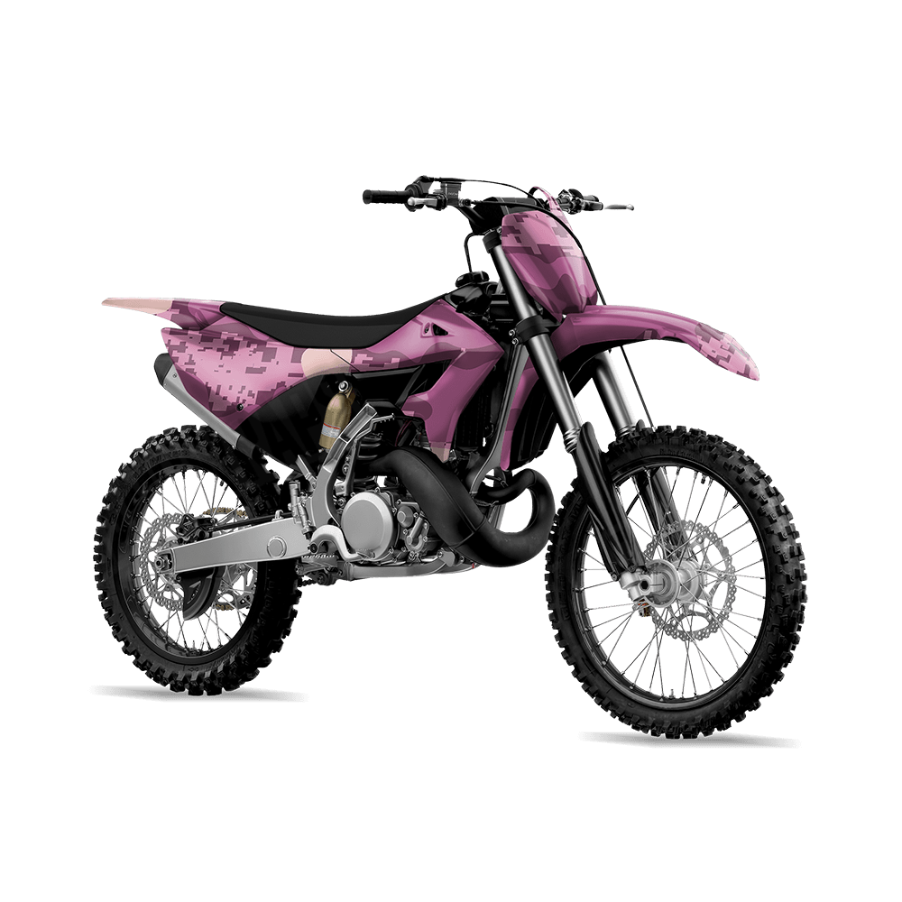 Compound Floral Camo Dirt Bike Vinyl Wrap