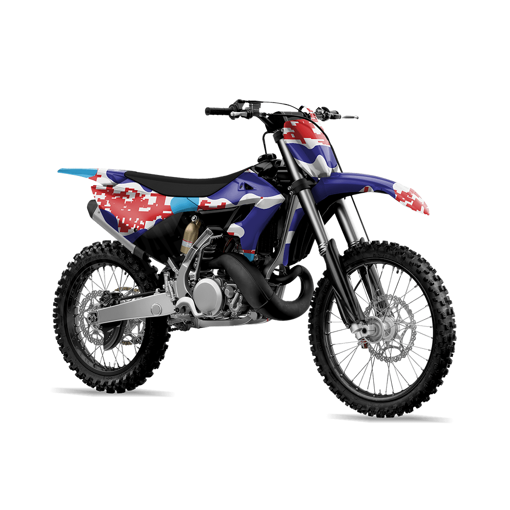 Compound M Series Camo Dirt Bike Vinyl Wrap