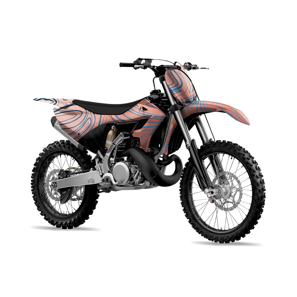 Damascus Patriot Camo Dirt Bike Vinyl Wrap