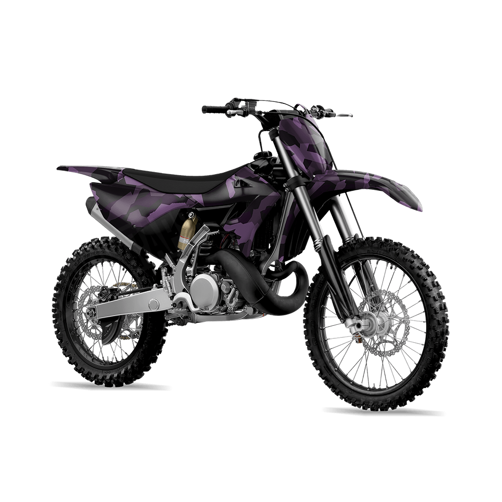 Erratic Darkwing Camo Dirt Bike Vinyl Wrap