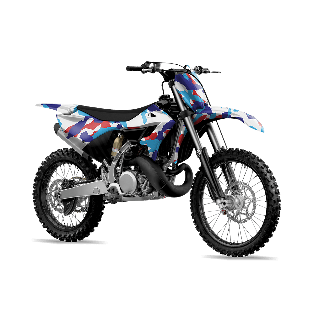 Erratic M Series Camo Dirt Bike Vinyl Wrap