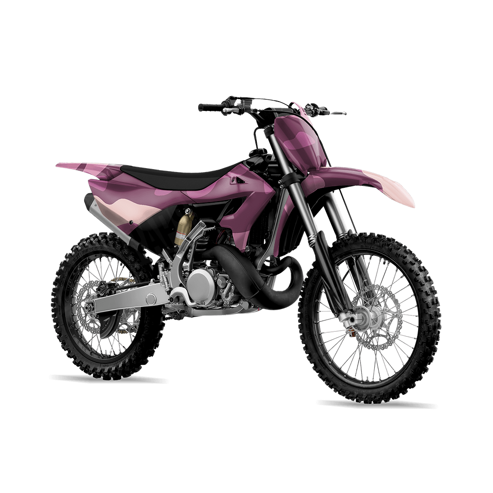 Jumbo Classic Floral Camo Dirt Bike Vinyl Wrap