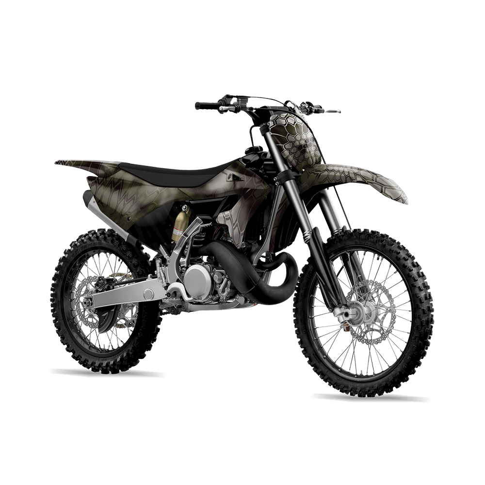 Kryptek Altitude Camo Dirt Bike Vinyl Wrap