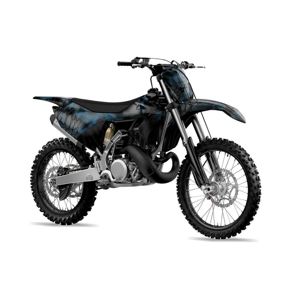 Kryptek Neptune Camo Dirt Bike Vinyl Wrap
