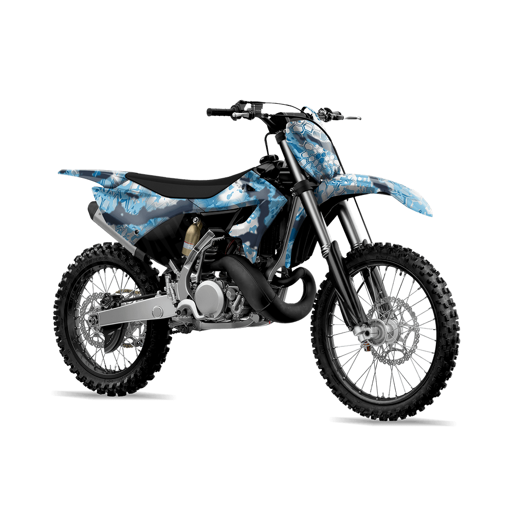 Kryptek Obskura Litus Camo Dirt Bike Vinyl Wrap