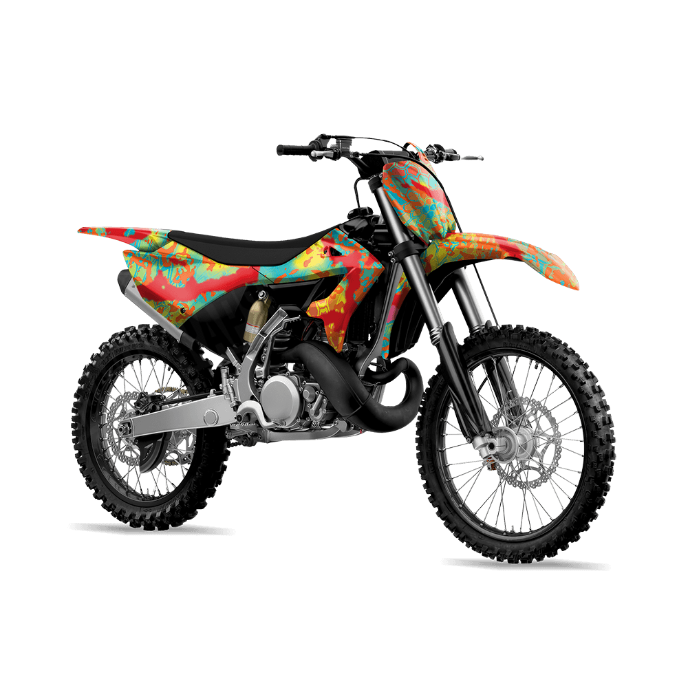 Kryptek Obskura Loki Camo Dirt Bike Vinyl Wrap