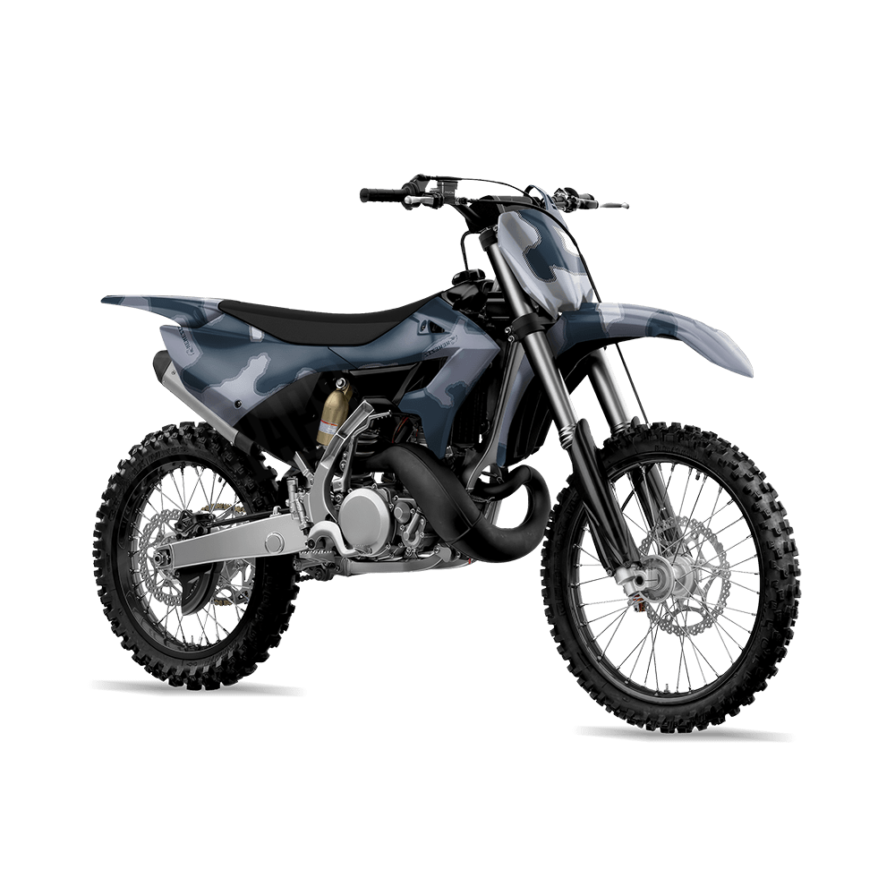 Large Nemesis Night Ops Camo Dirt Bike Vinyl Wrap