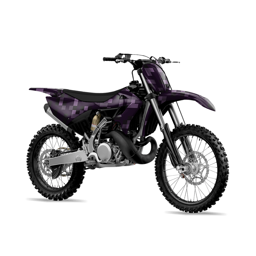 Pixel Darkwing Dirt Bike Wraps