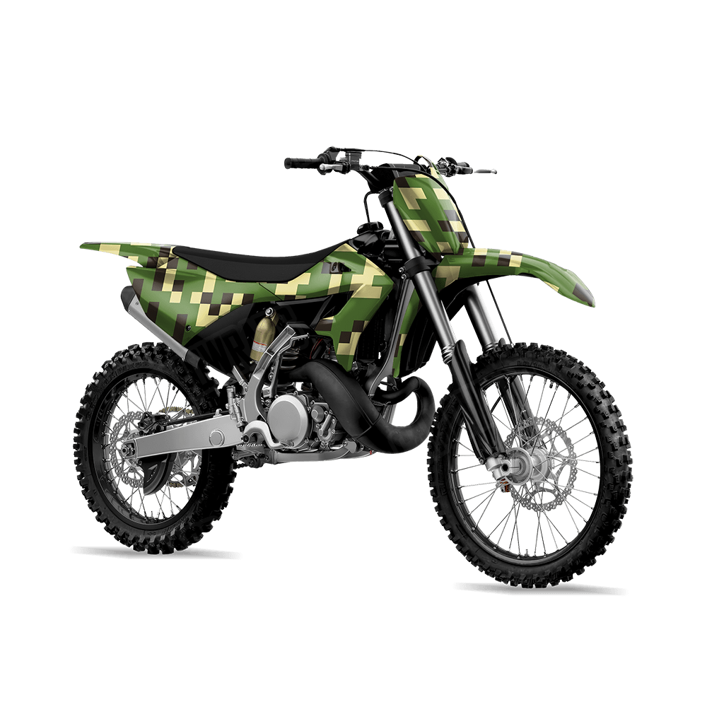 Pixel Jungle Dirt Bike Wraps