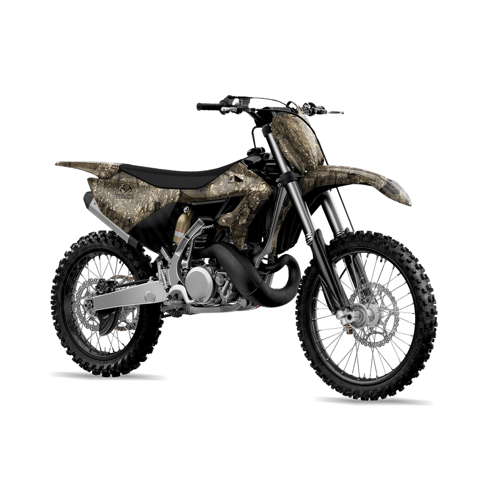 Large Realtree Timber Camo Dirt Bike Vinyl Wrap