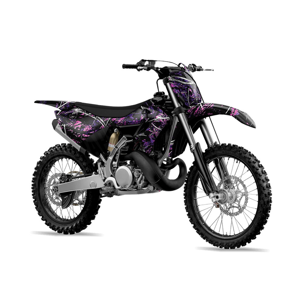 Muddy Girl Original Camo Dirt Bike Vinyl Wrap