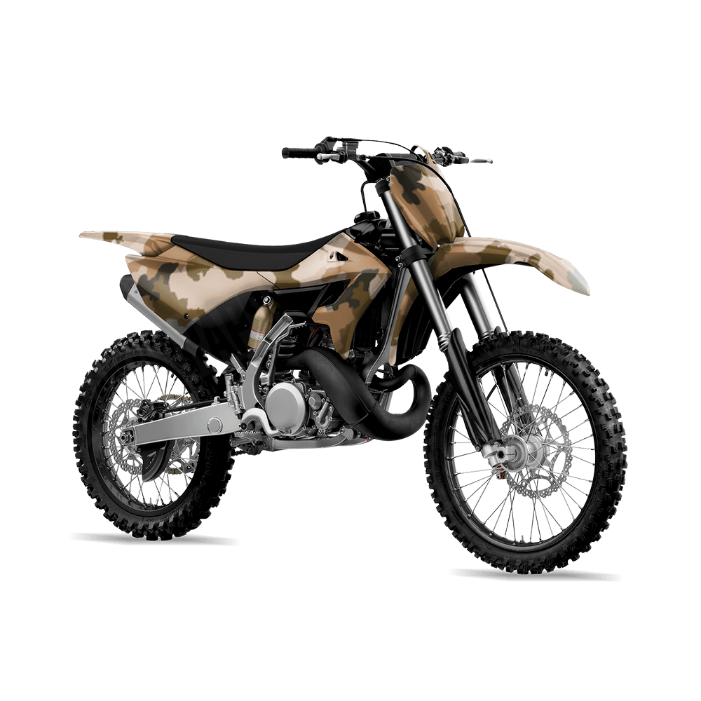 Nemesis Desert Scorpion Camo Dirt Bike Vinyl Wrap