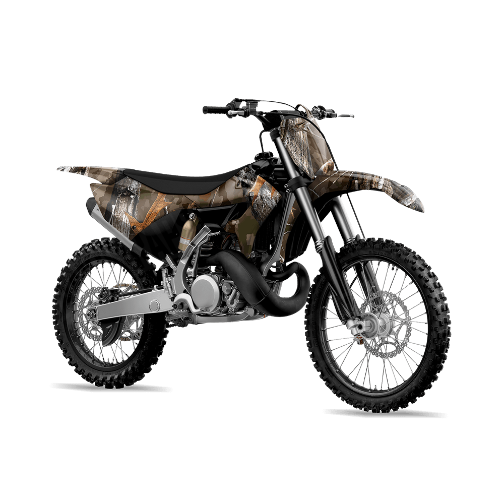 Next Wyld Camo Dirt Bike Vinyl Wrap
