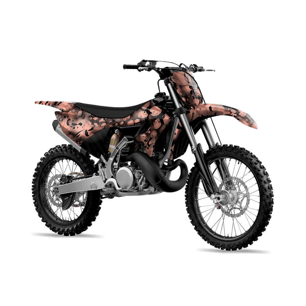 Pulse Coral Camo Dirt Bike Vinyl Wrap