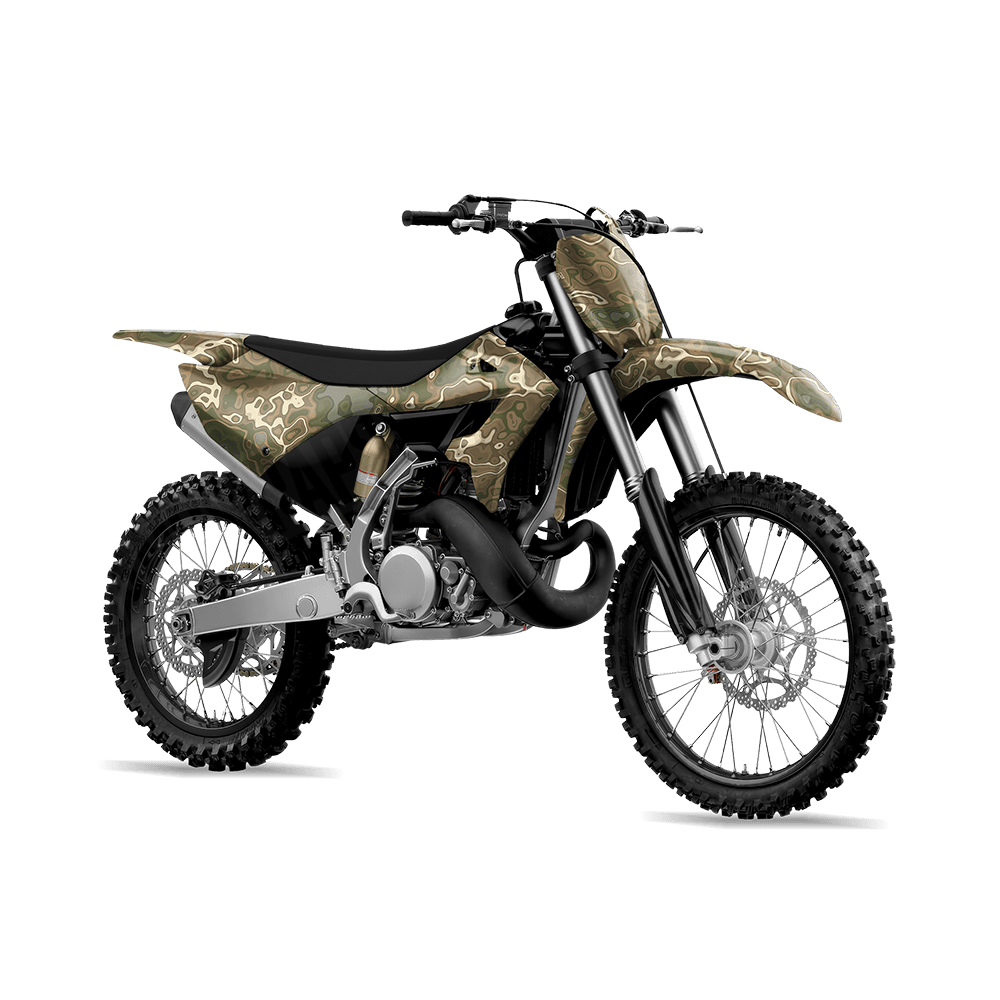 RELV X1 Moab Camo Dirt Bike Vinyl Wrap